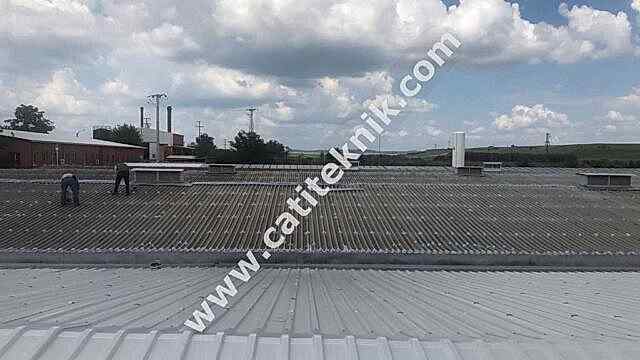 Endüstriyel Çatı Aktarma ve Bakım